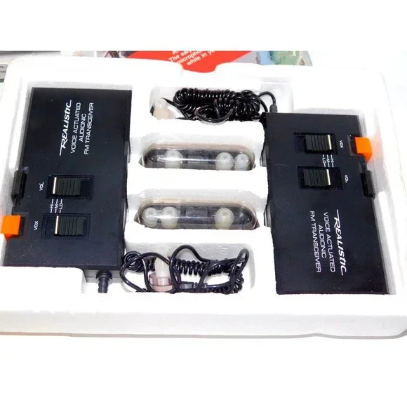 VTG 1980s Realistic TRC504 Two Way Audionic Communication System WORKING - Picture 6 of 8
